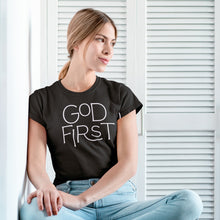 Cargar imagen en el visor de la galería, God first T-Shirt
